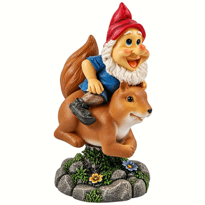 GARDEN GNOME WOBBLING & ANIMAL
