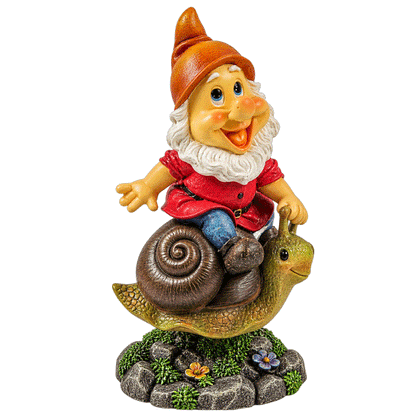 GARDEN GNOME WOBBLING & ANIMAL