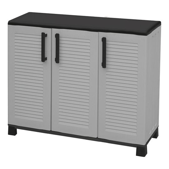 HALF HEIGHT PLASTIC W/3 DOORS