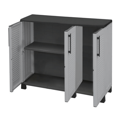 HALF HEIGHT PLASTIC W/3 DOORS