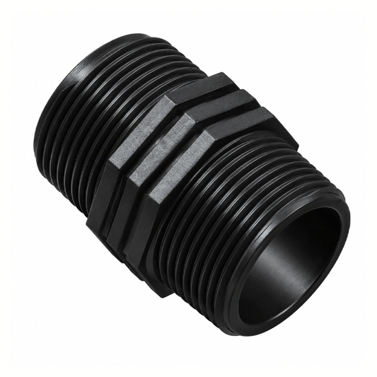 ΜΑΣΤΟΣ PP 1/2"X1/2" ΜΑΥΡΟΣ