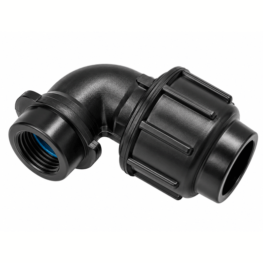 ΓΩΝΙΑ PP ΜΕ ΑΡΣΕΝΙΚΟ ΣΠΕΙΡΩΜΑ 25 ΧΙΛ. X 3/4" BSP ΜΕ ΜΠΛΕ ΤΣΙΜΟΥΧΑ