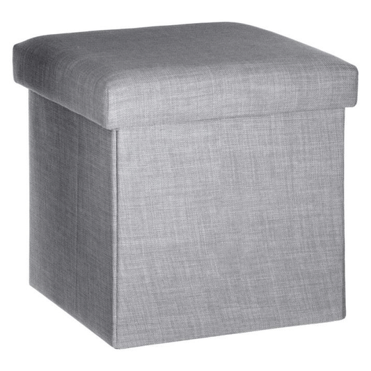 FOLDING STOOL LIGHT GREY TOMAZ