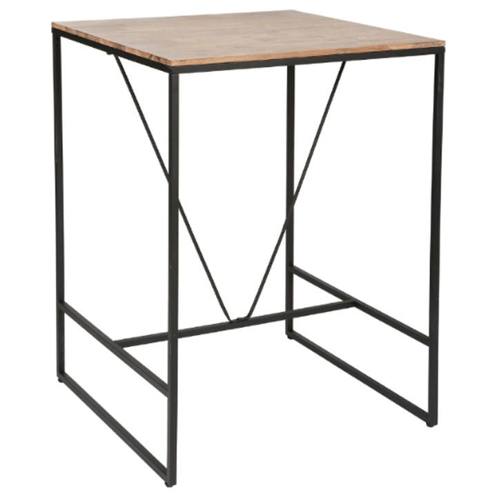 BAR SQUARE TABLE 80X80X98