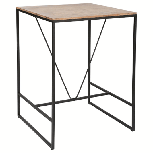 BAR SQUARE TABLE 80X80X98