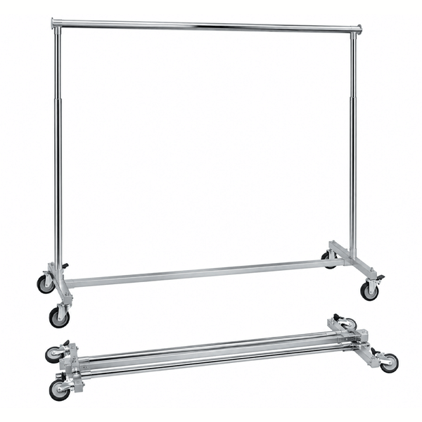 CLOTHE HANGER STAND ST063 D80 LOWER TUBE NICKEL