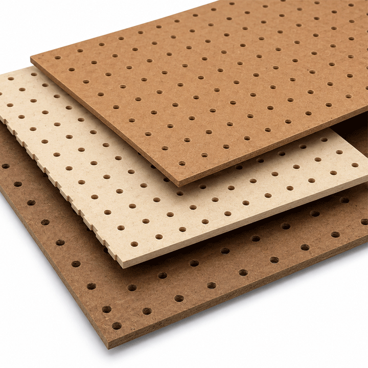 BED BASE METAL FRAME PERFORATED HARDBOARD 90X187CM