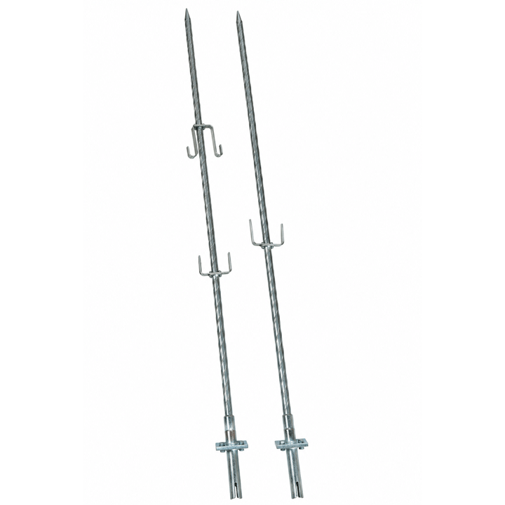 LAMB SKEWER GALVANIZED WITH STAND