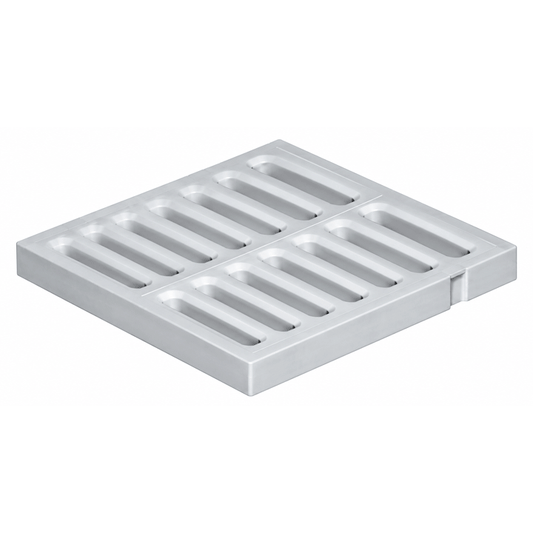 ΣΧΑΡΑ PVC ΓΚΡΙ 200 × 200 mm