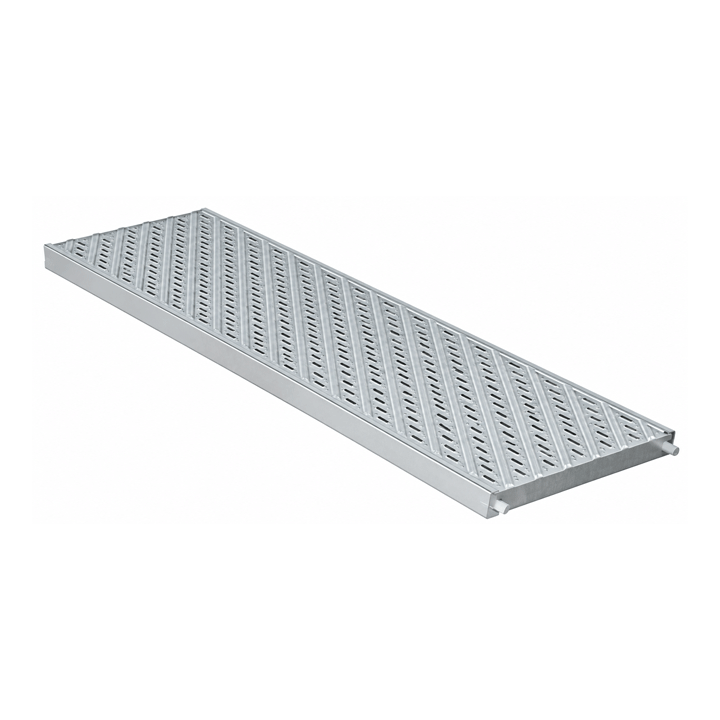 UPVC PERFORATED LIGHT CHANNEL GRID 130MM GREY