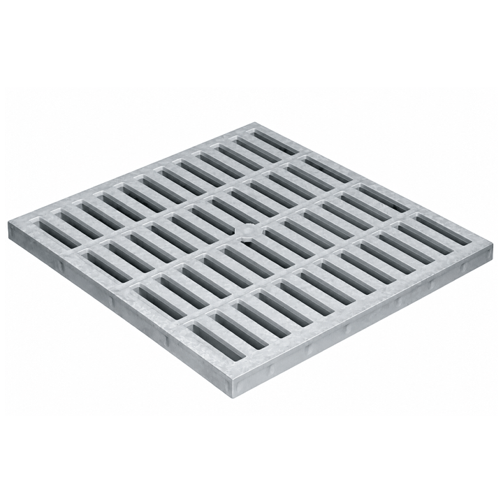 ΕΛΑΦΡΙΑ ΣΧΑΡΑ PP ΓΚΡΙ 400X400MM