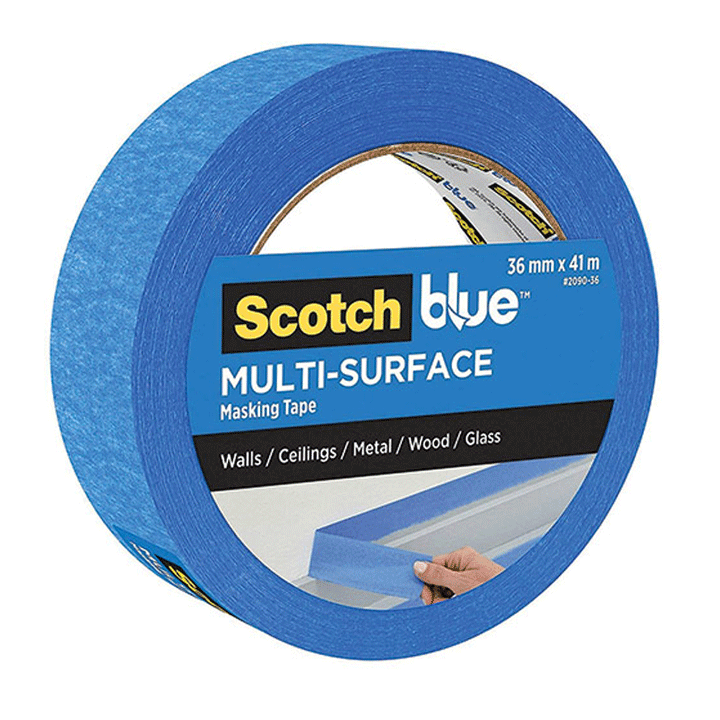 MASKING TAPE BLUE MULTI SURFACE SCOTCH 36MMX41MM