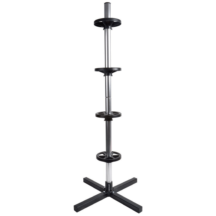 TYRE HOLDER 4 TYRES METAL 6 9,99 DUNLOP VEHICLE CB 50X50X109 CM 3,5KG