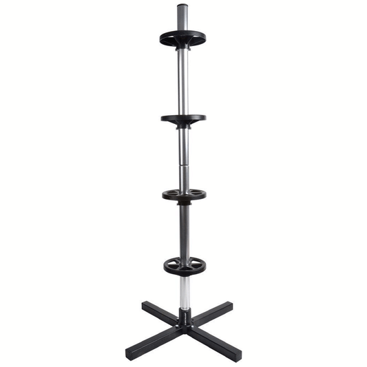 TYRE HOLDER 4 TYRES METAL 6 9,99 DUNLOP VEHICLE CB 50X50X109 CM 3,5KG