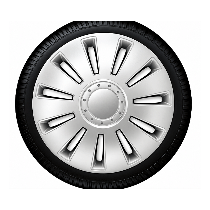 CAR WHEEL COVER MATERIAL 15'' SILVERSTONE
