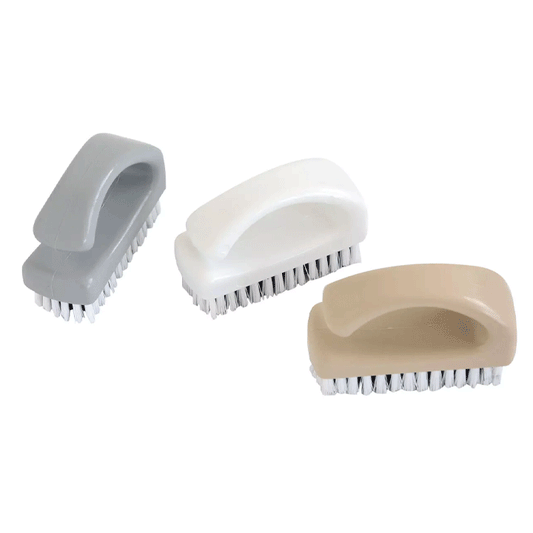 STONE NAIL BRUSH WITH HANDLE