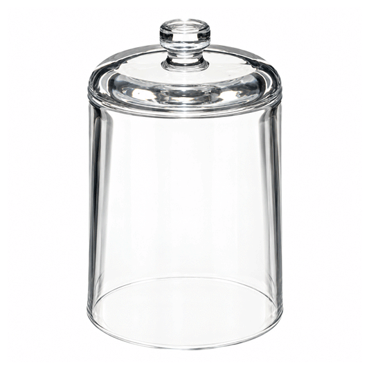 MODERN GLASS BELL D10,7 H16