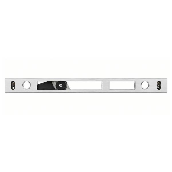 LOCK STRIKE PLATE FOR ALUMINIUM DOOR 2000 WHITE