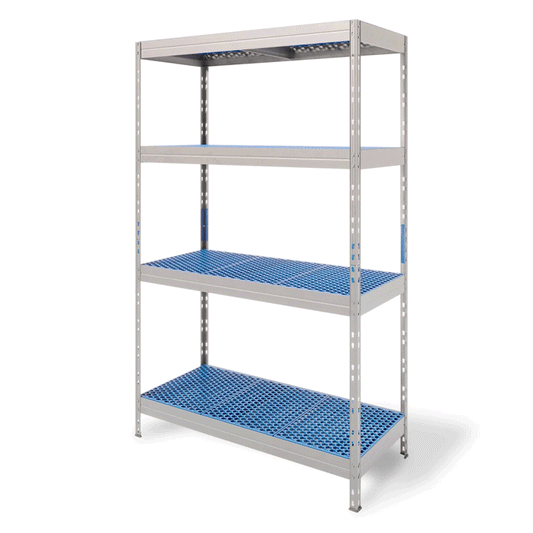 SHELVES GASTRONORM L S175 4N 180X110X50 ALUMINIUM