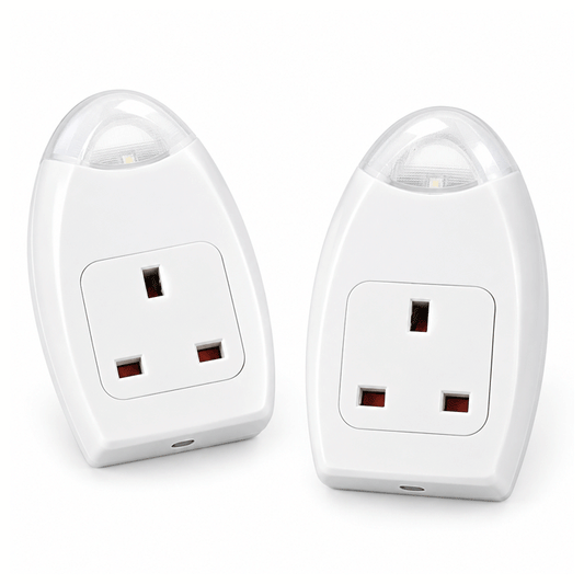 MASTERPLUG ΦΩΤΑΚΙ ΝΥΧΤΟΣ ΜΕ ΕΝΣΩΜΑΤΩΜΕΝΗ ΠΡΙΖΑ 2ΤΜΧ
