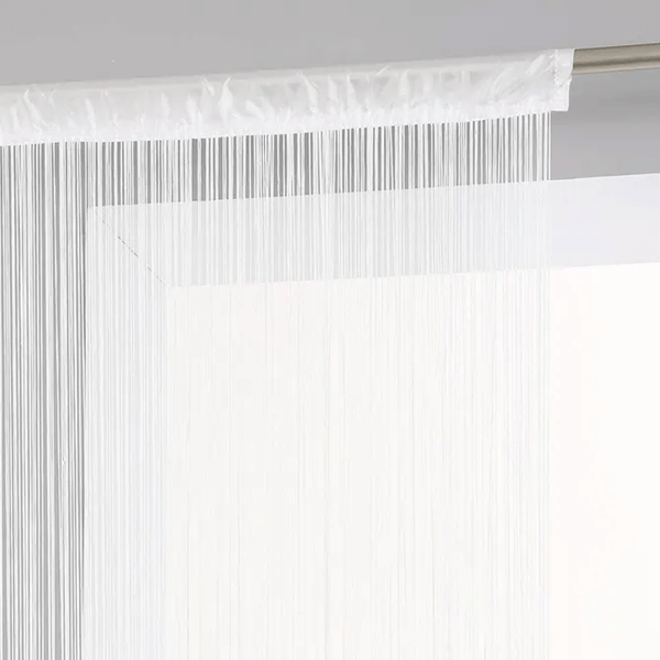 WHITE THREAD CURTAIN
