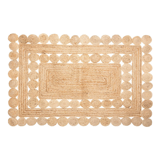 RUG JUTE LACE 120X170