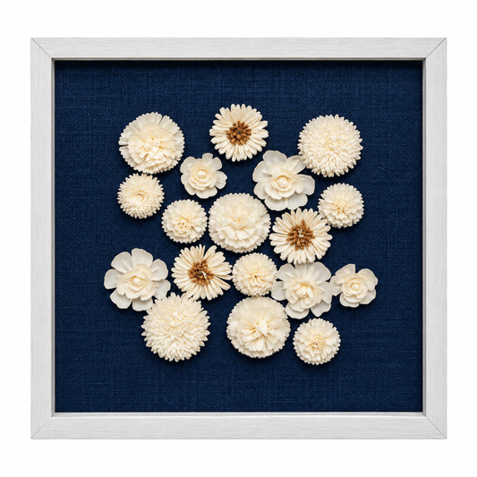 DECO FRAME FLOWER 3D 55X55