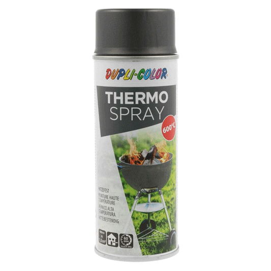 DUPLI-COLOR THERMO ΣΠΡΕΪ ΒΑΦΗΣ ΥΨΗΛΩΝ ΘΕΡΜΟΚΡΑΣΙΩΝ ΓΚΡΙ 600°C 400ML