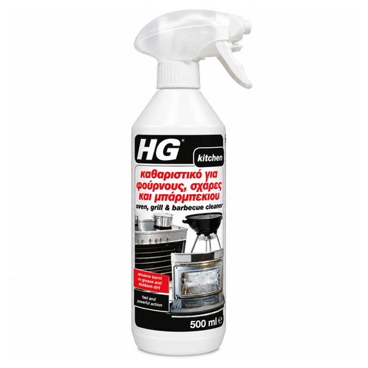 HG ΚΑΘΑΡΙΣΤΙΚΟ ΦΟΥΡΝΟΥ, ΓΚΡΙΛ & ΜΠΑΡΜΠΕΚΙΟΥ 500ML