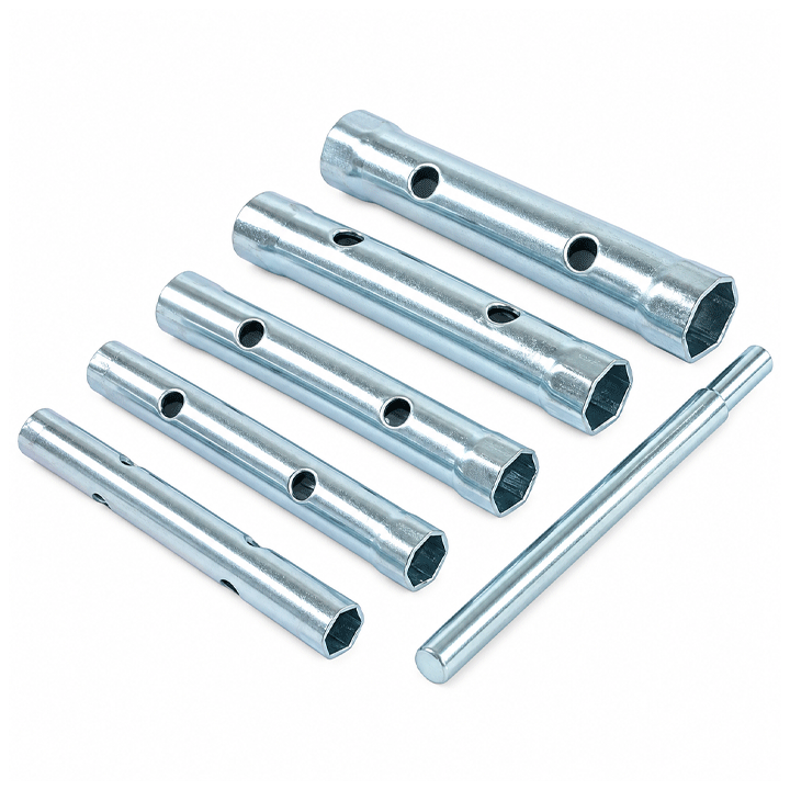 PIPE WRENCH SET 6X 8-17MM