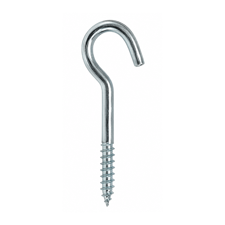 ROUND SCREW HOOK ZPL 20X80MM 1PC