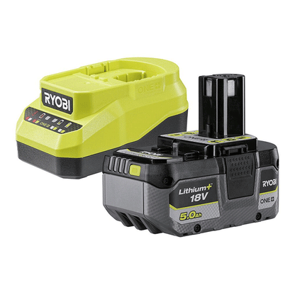 ΣΕΤ ΜΠΑΤΑΡΙΑΣ 18V HP 5.0AH & ΦΟΡΤΙΣΤΗ RC18120A-150X