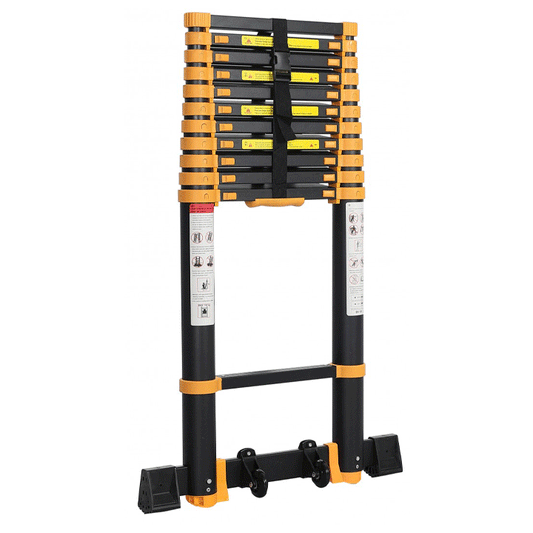 PALBEST TELESCOPIC ALUMINIUM LADDER 9STEPS 3.50M