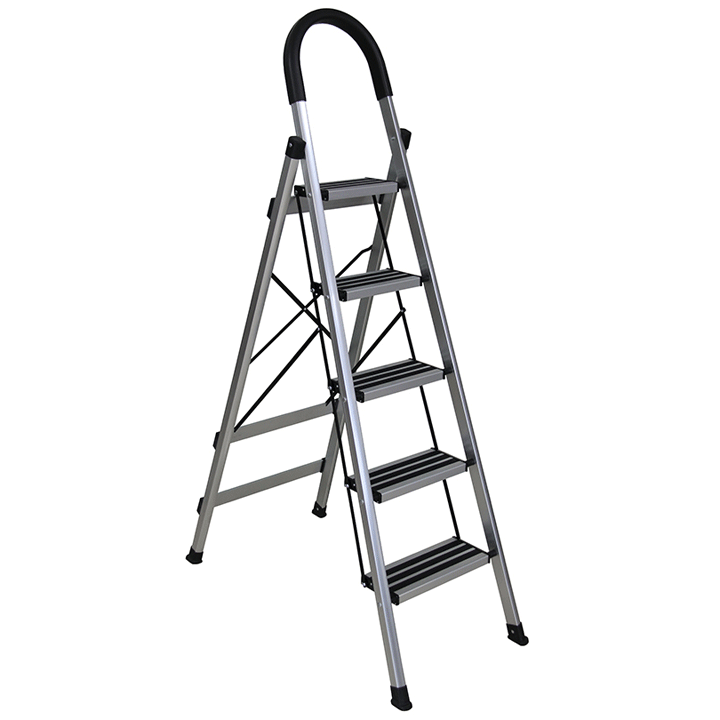 HOUSEHOLD ALUMINUM LADDER 4+1 STEPS