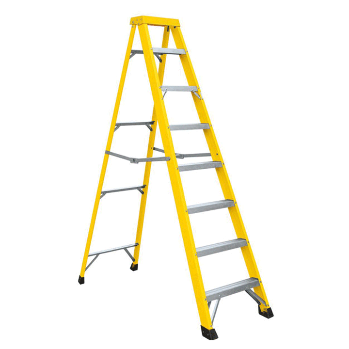 FIBREGLASS 7 STEP LADDER