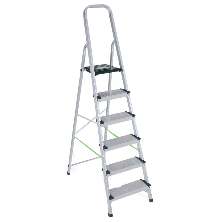 STEP LADDER ALUMINIUM HOBBY 6+1 XXL