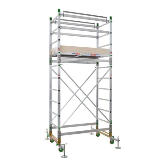 ALUMITO SCAFFOLDING WITH LEVELLERS D 3.4M