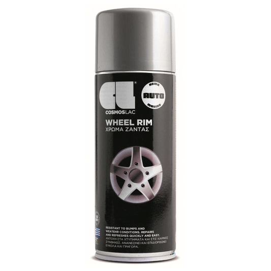 SPRAY DIAMOND SILVER WHEEL RIM N328 400ML COSMOSLAC