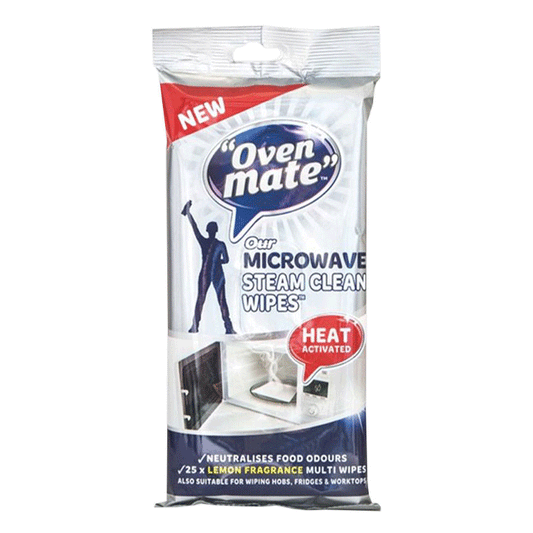 MICROWAVE STEAM CLEAN WIPES RUSTINS