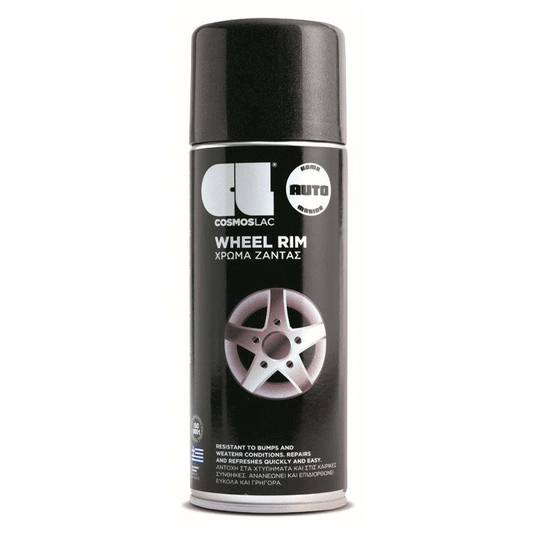 SPRAY DIAMOND BLACK WHEEL RIM N327 400ML COSMOSLAC