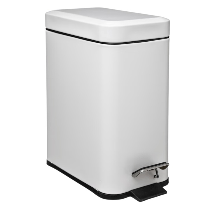 BIN MAT WHITE RECTANGLE 5L