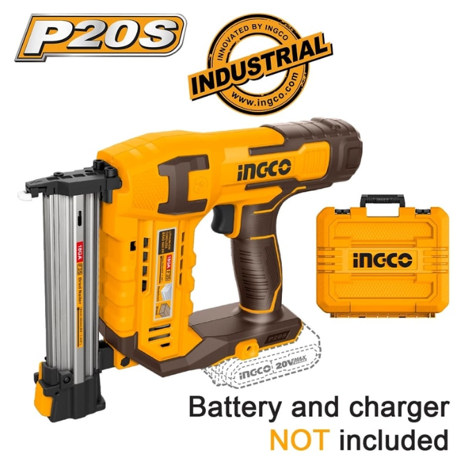 CORDLESS BRAD NAILER 20V SOLO INGCO