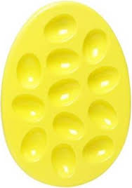 EGG TRAY 30X22X2CM PP 24 0,60 ARTI CASA EASTER 12EGGS 65GR SL