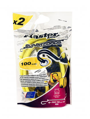 MAS. BUNGEE CORD 100CM X2PCS