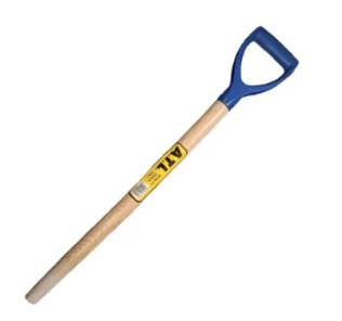 SHOVEL WITH PLASTIC HANDLE