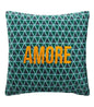 CUSHION COVER EMBROID AMOR 40X40