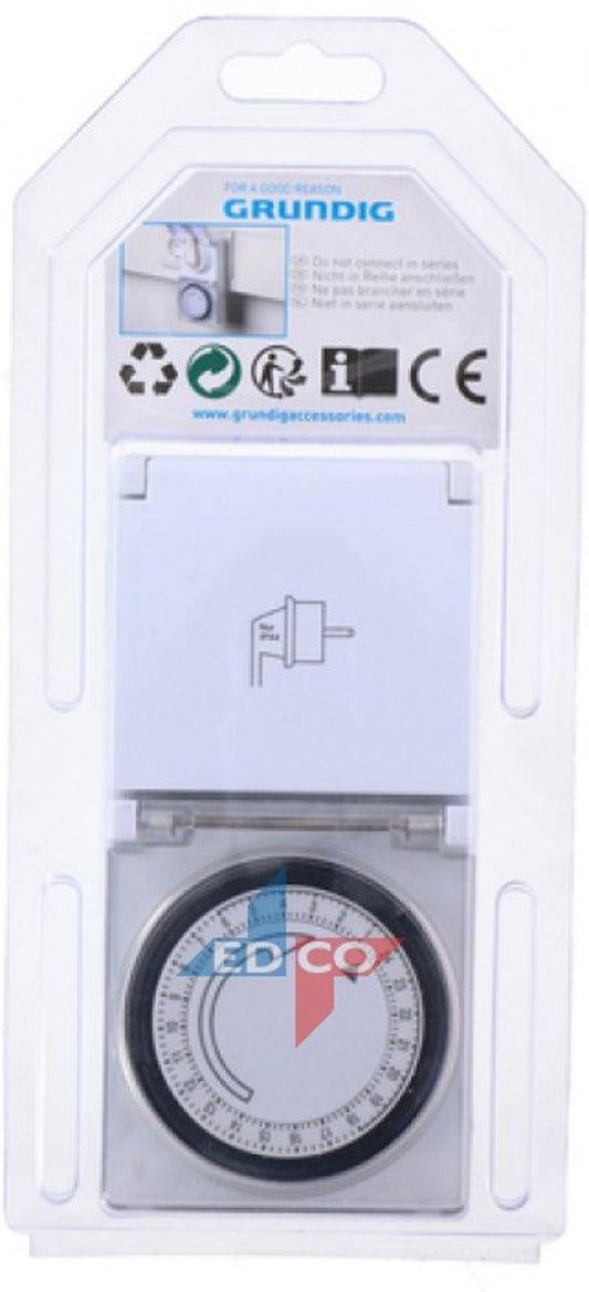 MECHANICAL TIMER AB GRUNDIG DB IP44, WITH SHUTTER