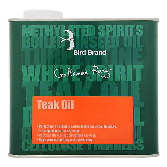 TEAK OIL CRAFTSMAN RANGE 2.5L BIRD BRAND