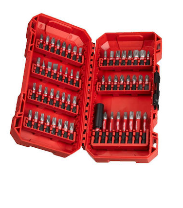 MILWAUKEE SCREWDRIVER BIT IMPACT SET 56PCS