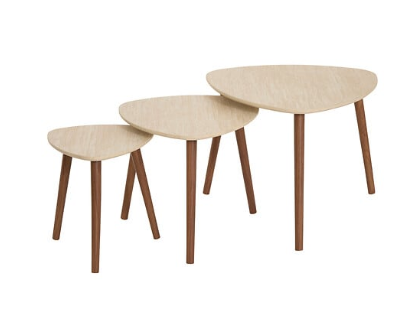 MILEO COFFEE TABLE TRAVERT X3